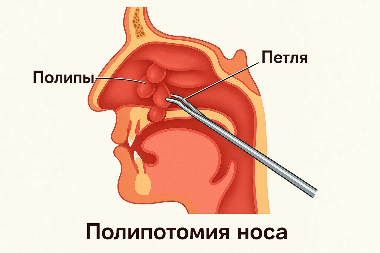Лечение полипоза носа Лечение полипоза носа