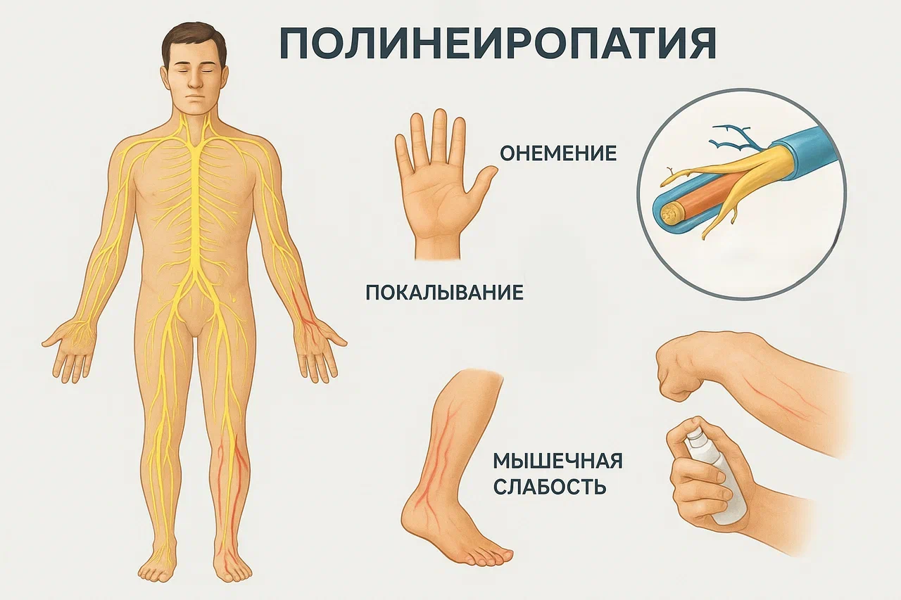 Виды полинейропатии Виды полинейропатии