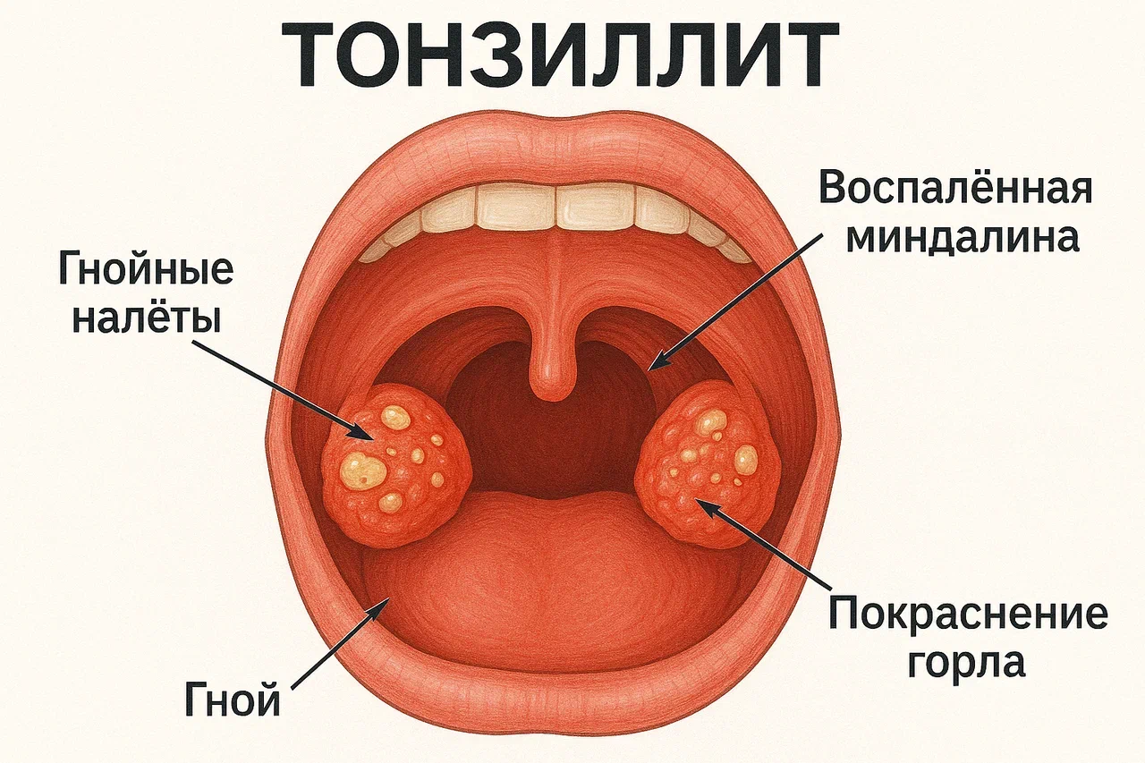 Виды хронического тонзиллита Виды хронического тонзиллита