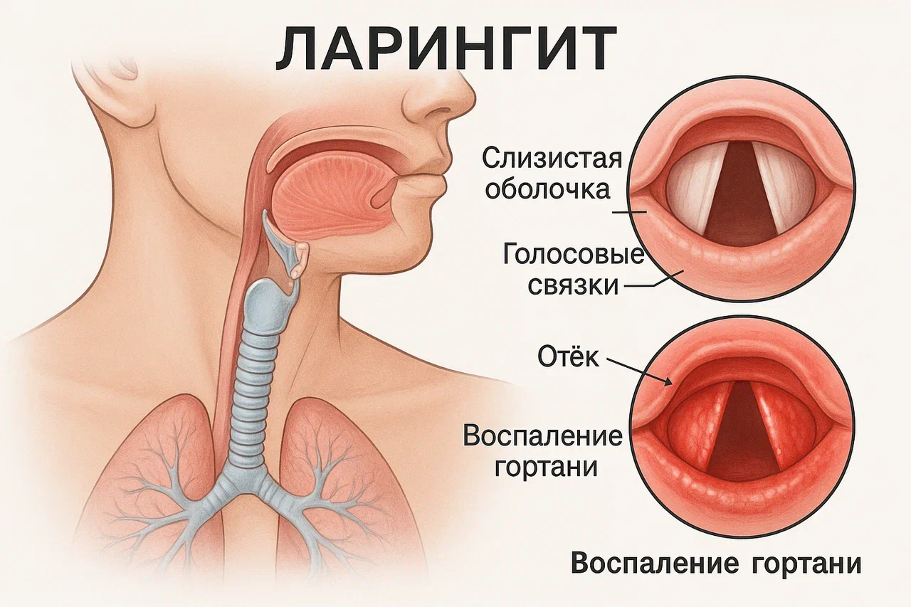 Виды ларингита Виды ларингита
