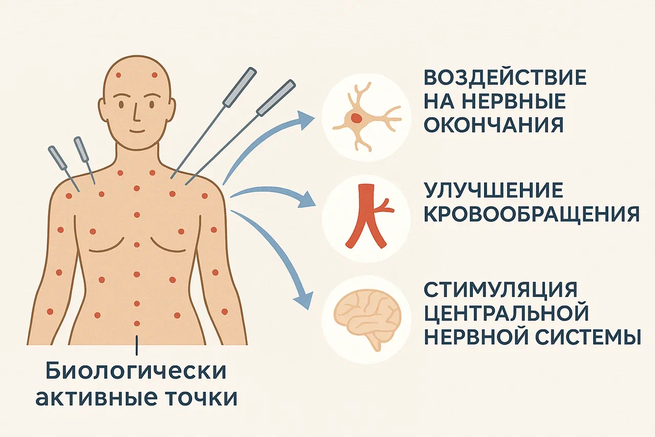 Механизм воздействия иглорефлексотерапии Механизм воздействия иглорефлексотерапии
