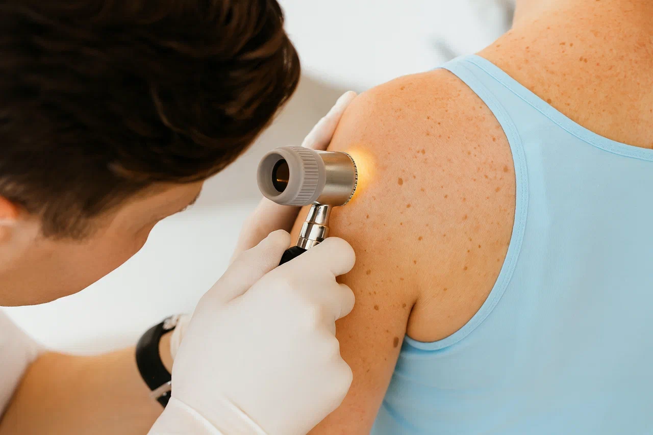 Как проходит прием дерматолога