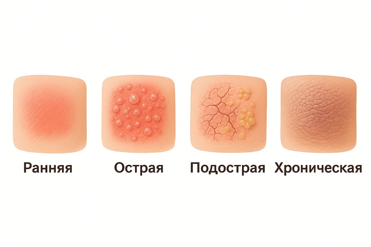 Классификация экземы Классификация экземы