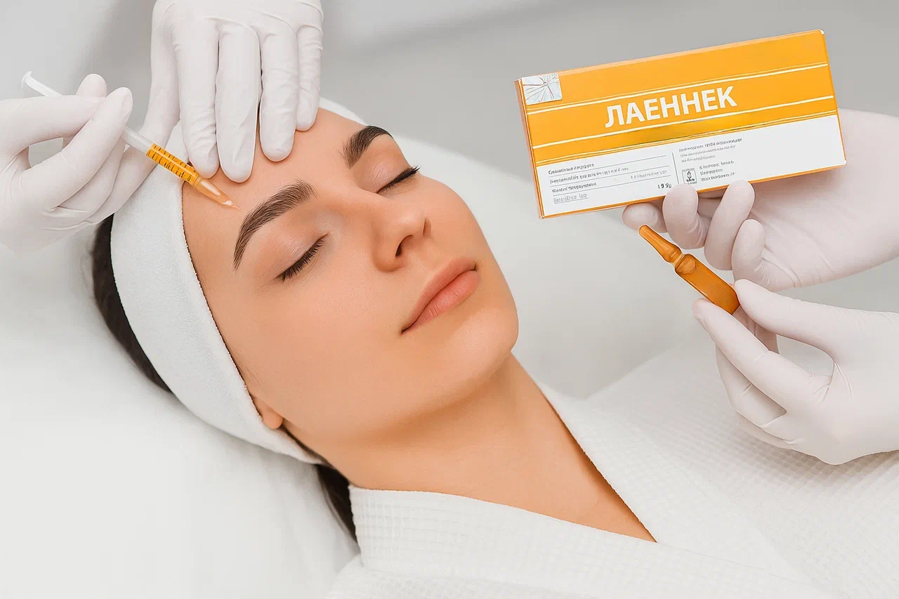 Эффект после мезотерапии Лаеннек