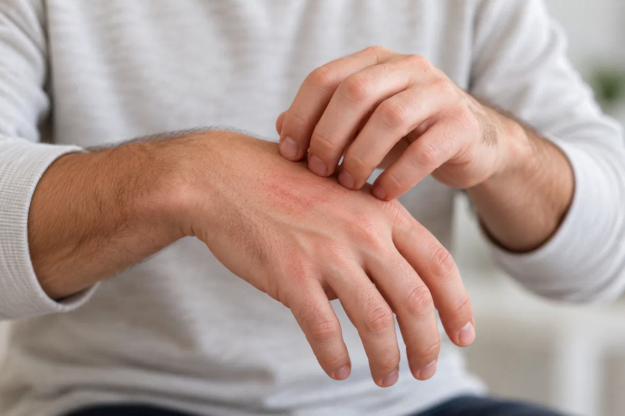 symptomy dermatovenerolog