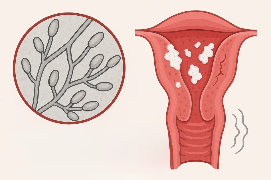 Причины развития молочницы