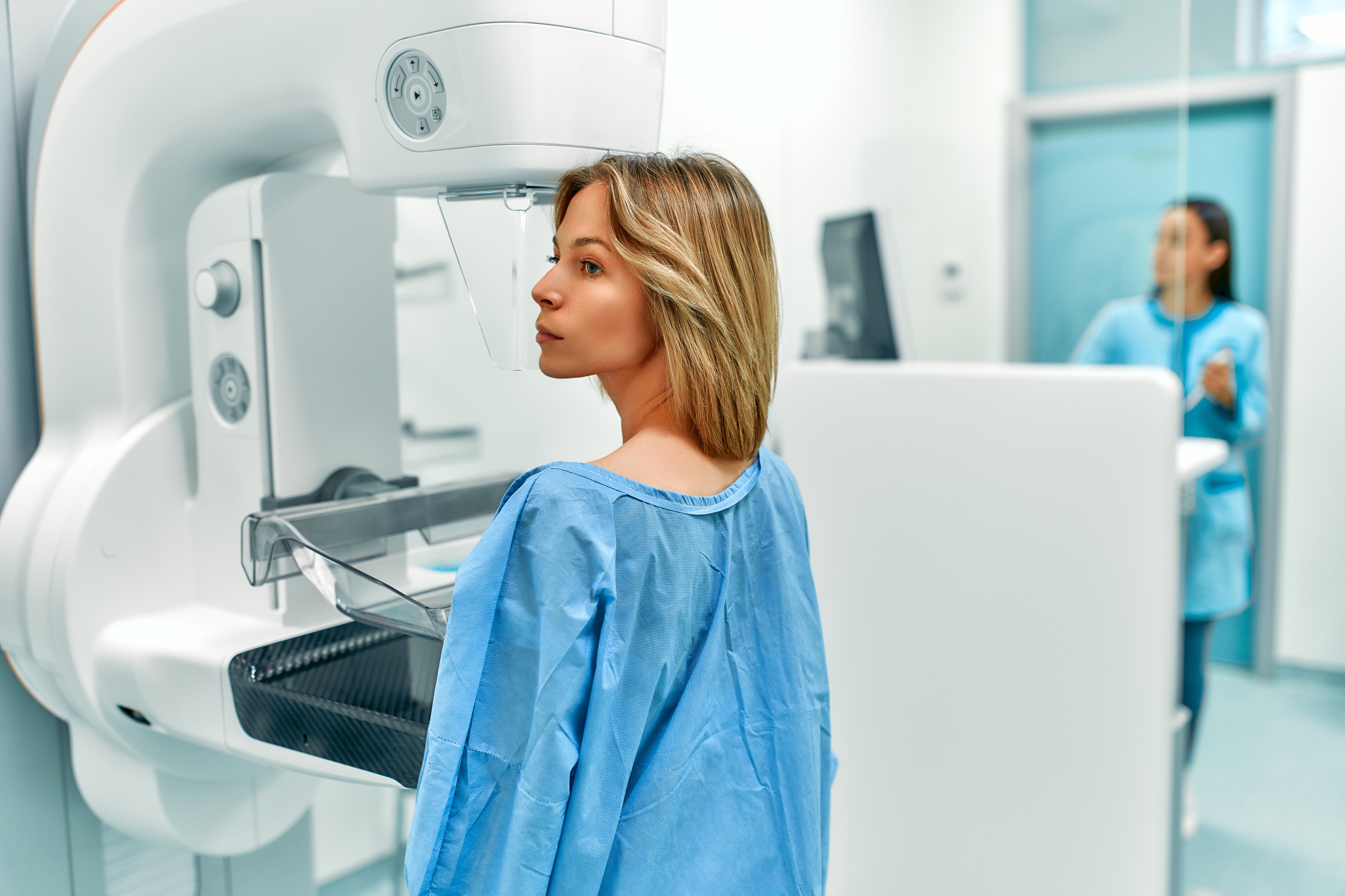 Проведение прицельной маммографии